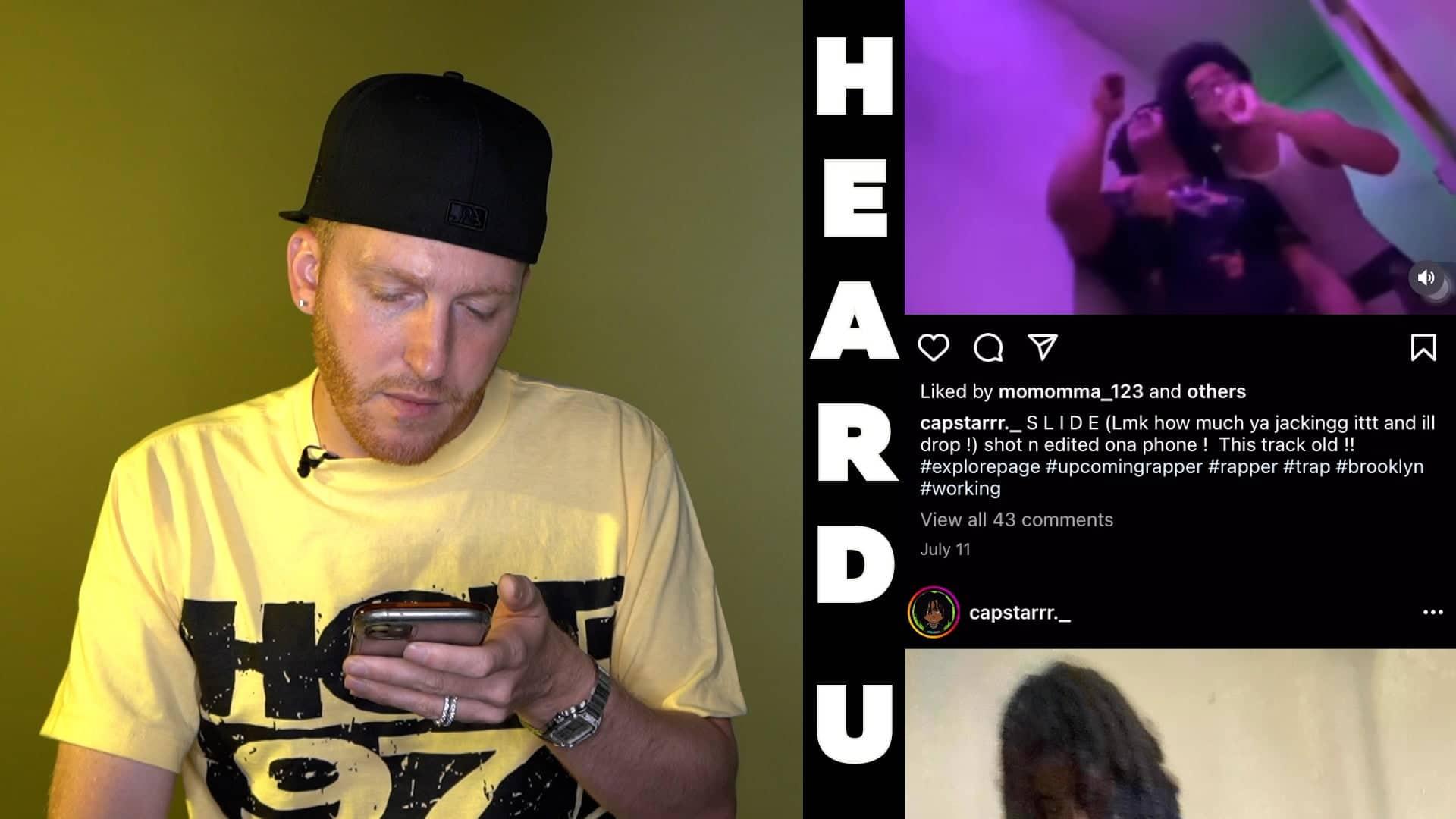 Drewski Jumps In The Comments & Reviews New Artists In 'Heard U' Ep. 4