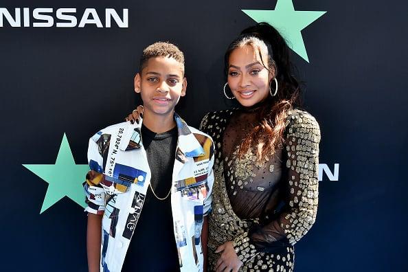 Lala Anthony Shows Off Her 14 Y.O Son, Kiyane's Drastic Growth Spurt!