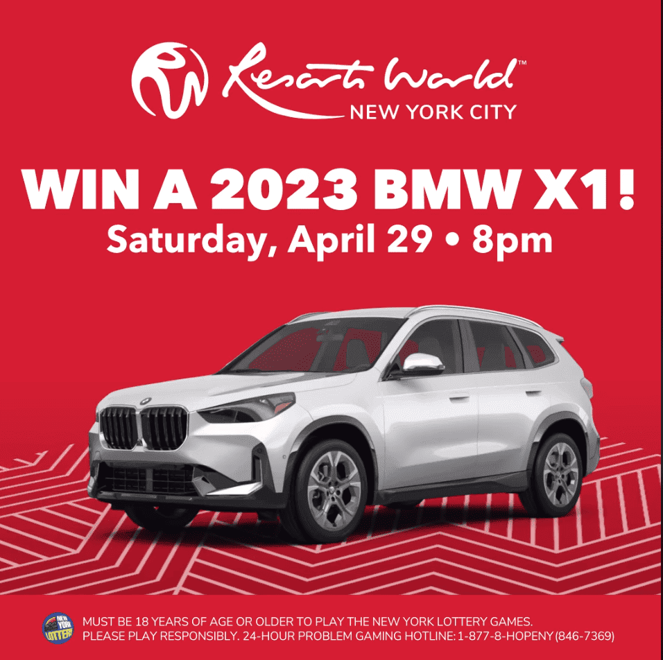 Resorts World NYC Is Giving Away a BMW X1!