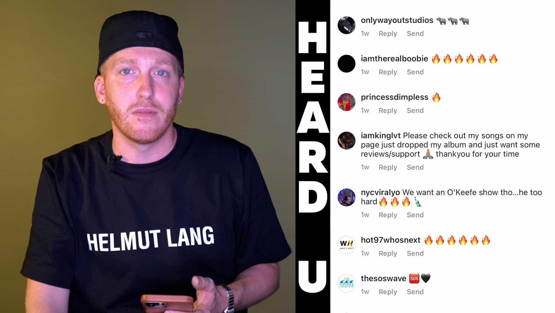 Drewski Reviews YOUR Track Submissions In 'Heard U' Ep. 1