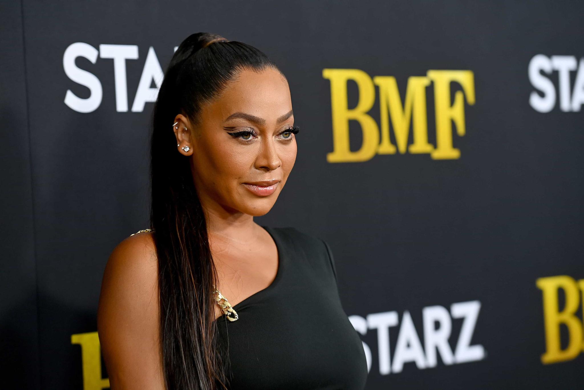 Lala Anthony Breaks The Internet In Gold Bikini, Showing Off Toned Abs