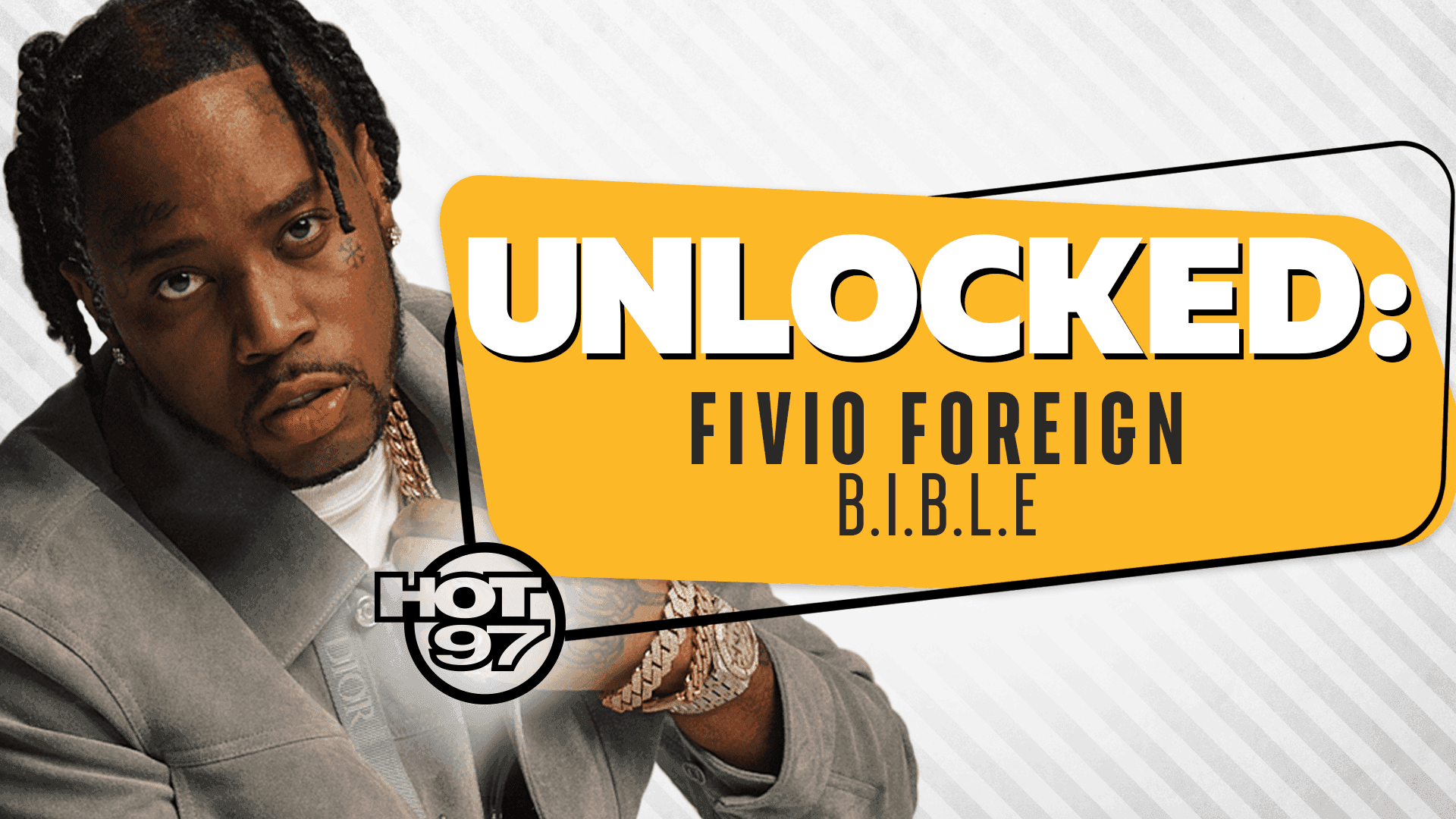 Unlocked: Fivio Foreign Goes Behind The Lyrics Of ‘B.I.B.L.E.’