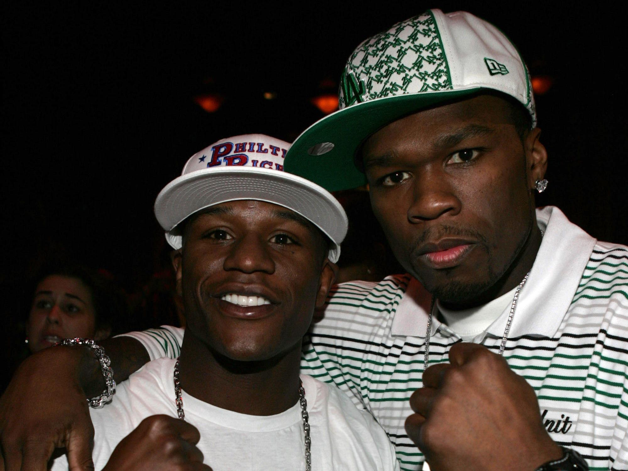 50 Cent Has A Message For Floyd Mayweather After Diddy Comments