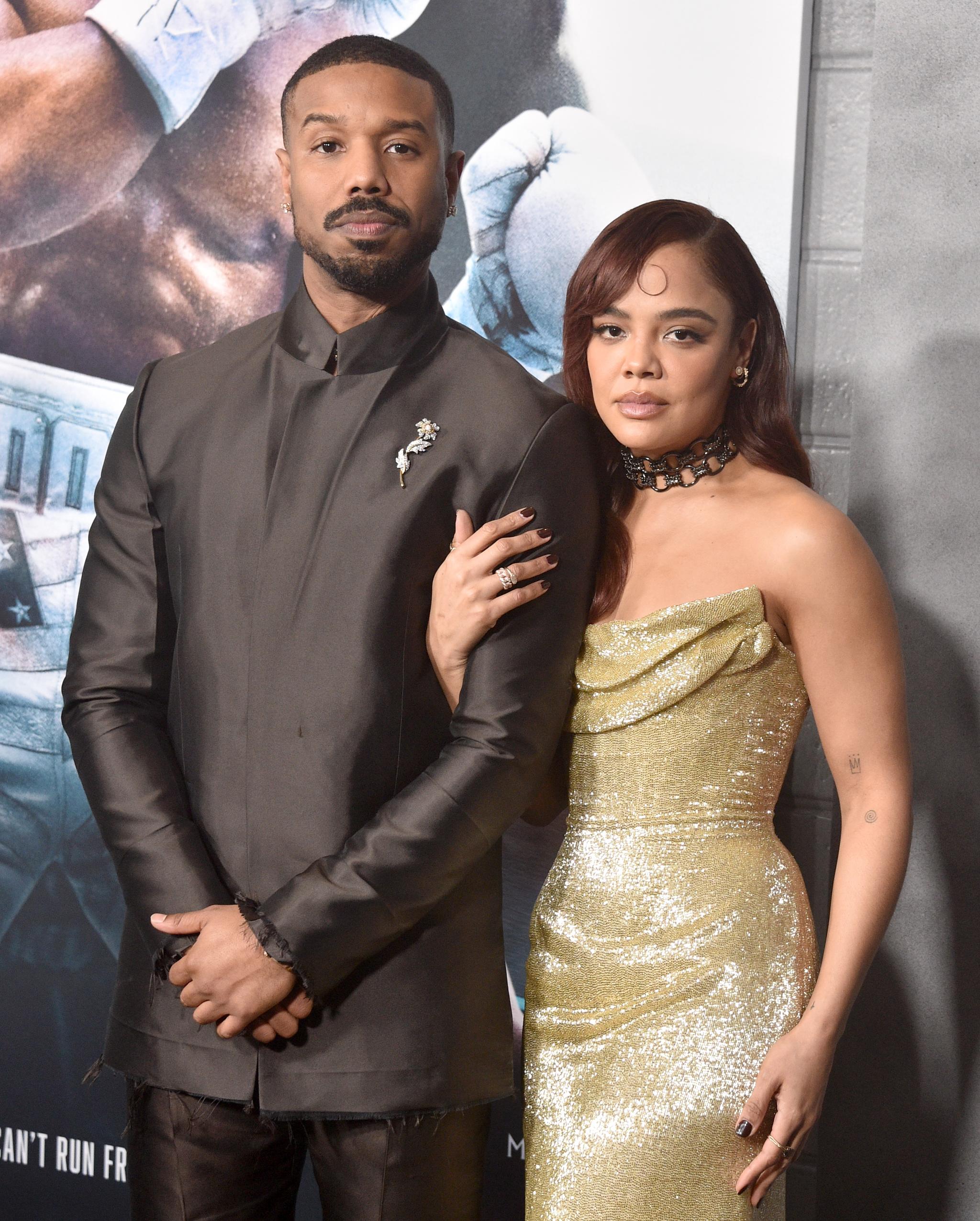 Michael B. Jordan and Tessa Thompson Went To Couples Therapy As ‘Creed III’ Characters