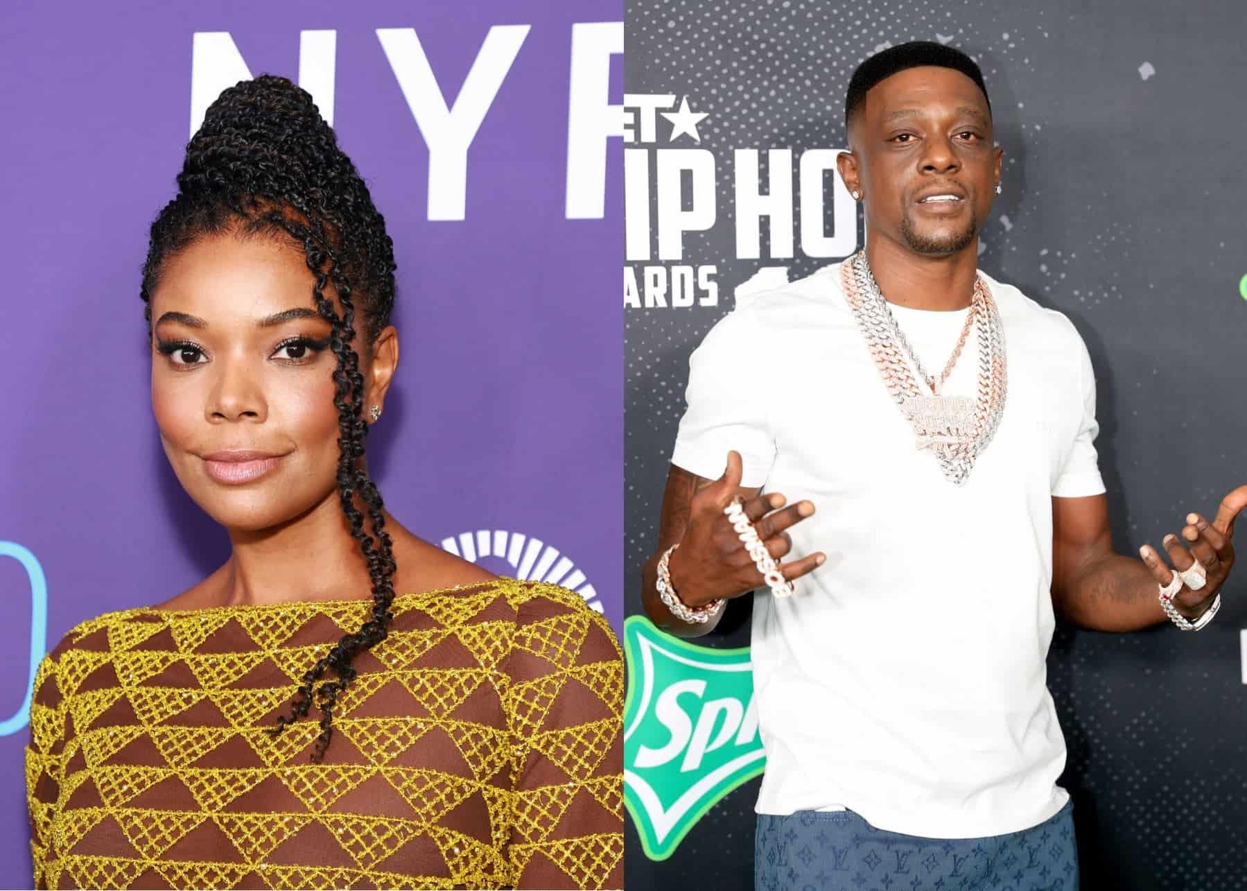 Boosie Goes Off On Gabrielle Union For Seemingly Implying That He's Gay