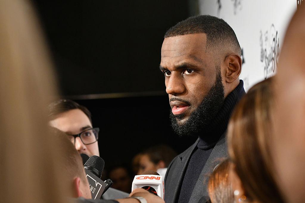 LeBron Responds To ESPN Draft Predictions of Bronny James