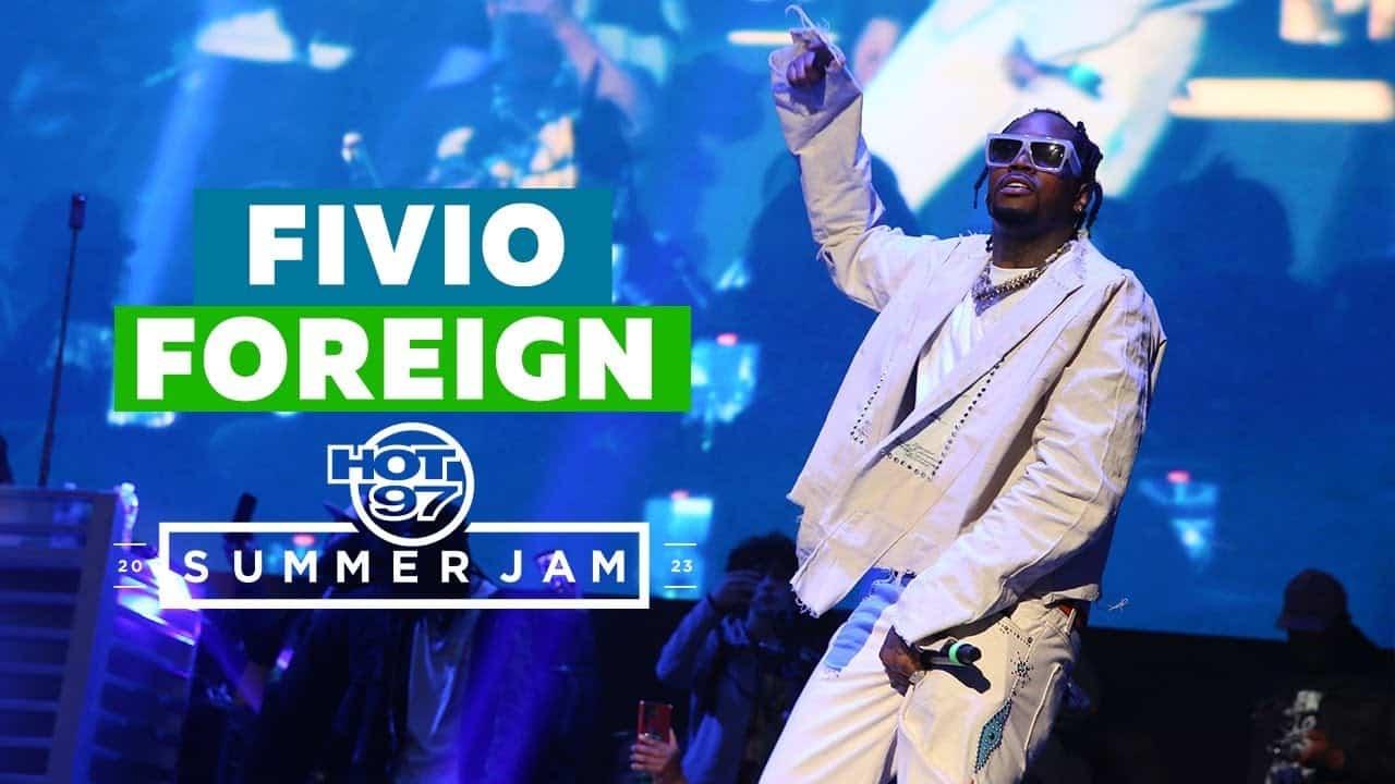Fivio Foreign Brings The Brooklyn Energy With Summer Jam Performance