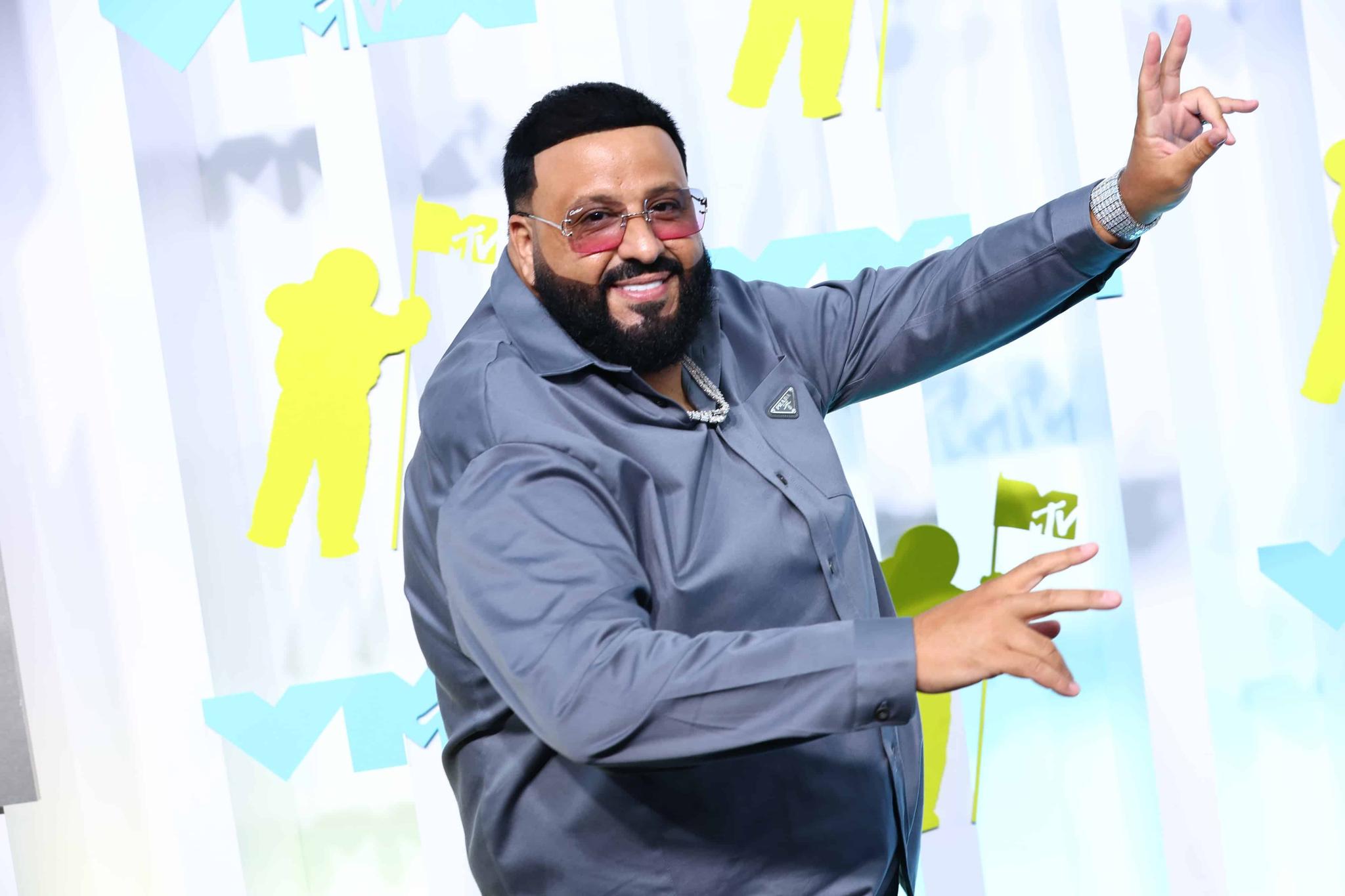 Social Media Reacts To DJ Khaled's Wardrobe Malfunction While Playing Basketball