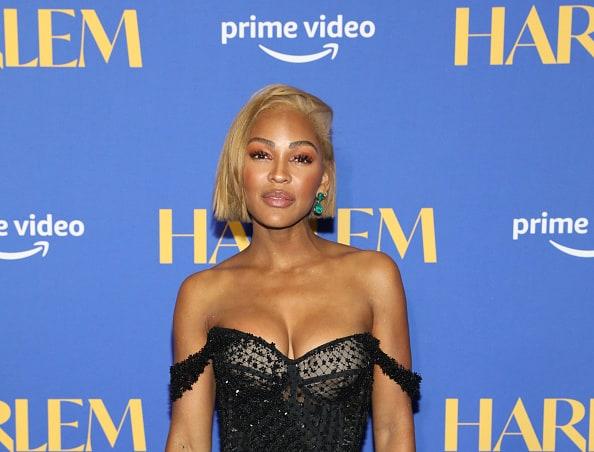 Social Media Goes Crazy Over Meagan Good Stunning In A Completely See-Through Two-Piece Outfit