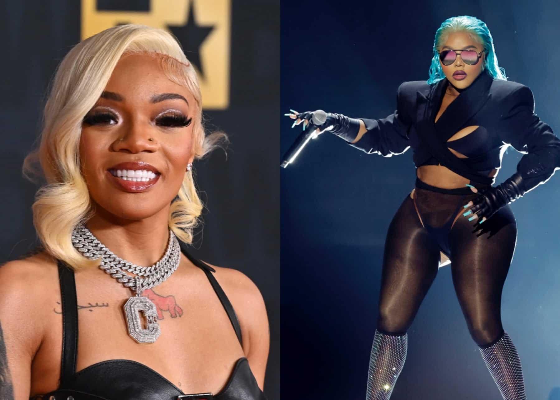 Lil Kim Approves Of GloRilla Recreating Her Iconic Pose