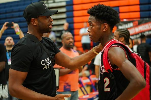 Dwayne Wade Reveals His Son Zaire Is Skipping College, Signed G League Contract