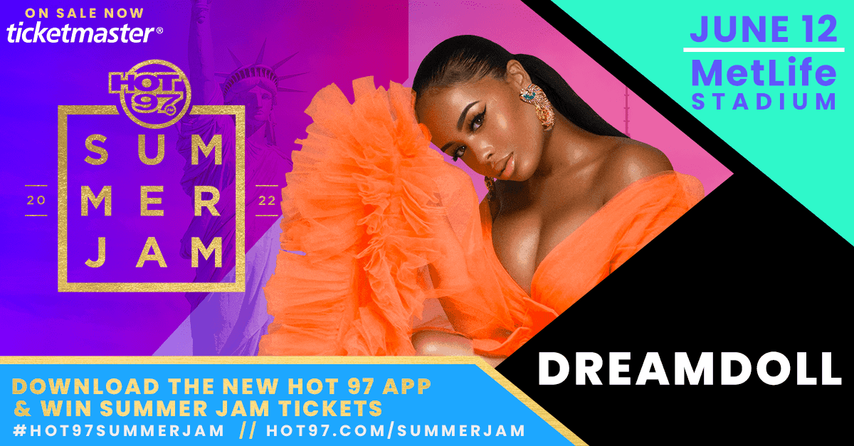 Ah Ah AH: DreamDoll Returns To Hot 97 Summer Jam Stage