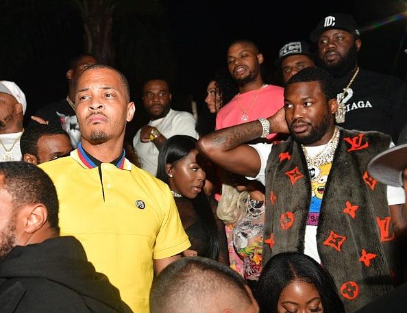 T.I. Shows Major Love To Meek Mill Amid Social Media Bashing Meek Over Donating $20