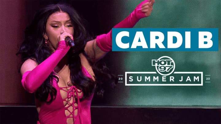 Cardi B Brings Out GloRilla, Latto And 21 Savage For Hot 97 Summer Jam Performance