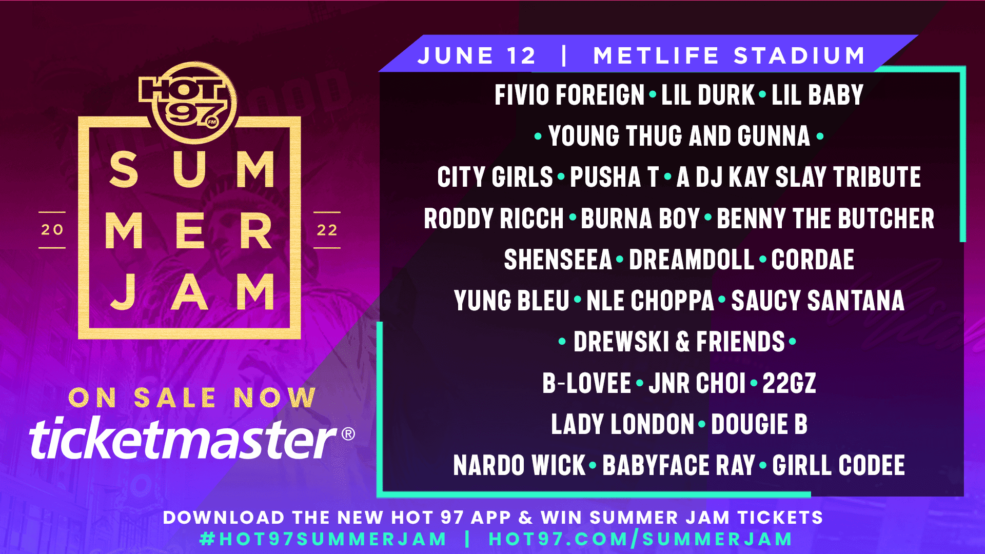 HOT 97 Summer Jam Lineup REVEALED + Tickets On Sale Saturday