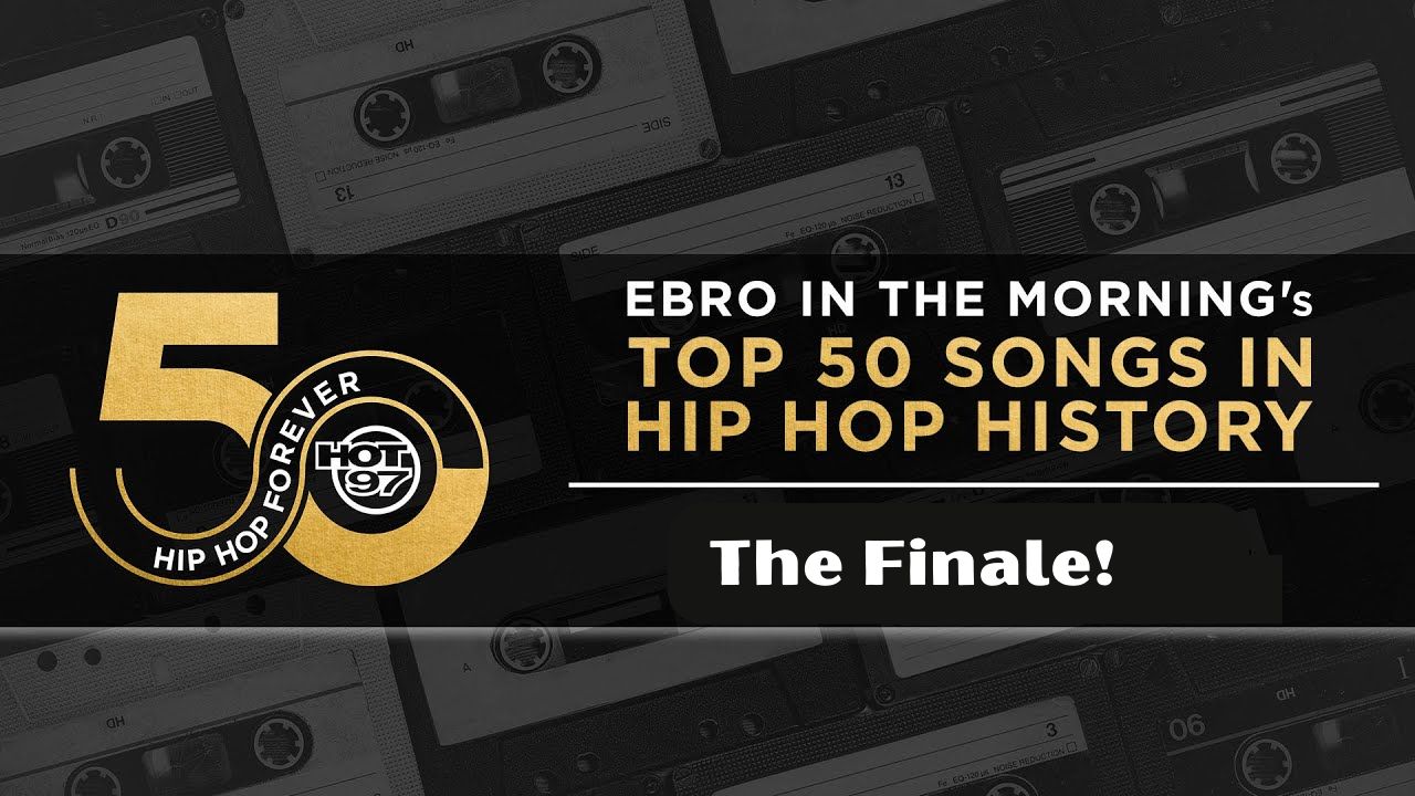 Ebro in the Morning Debates & Finalizes The Greatest 50 Songs In Hip Hop History List!
