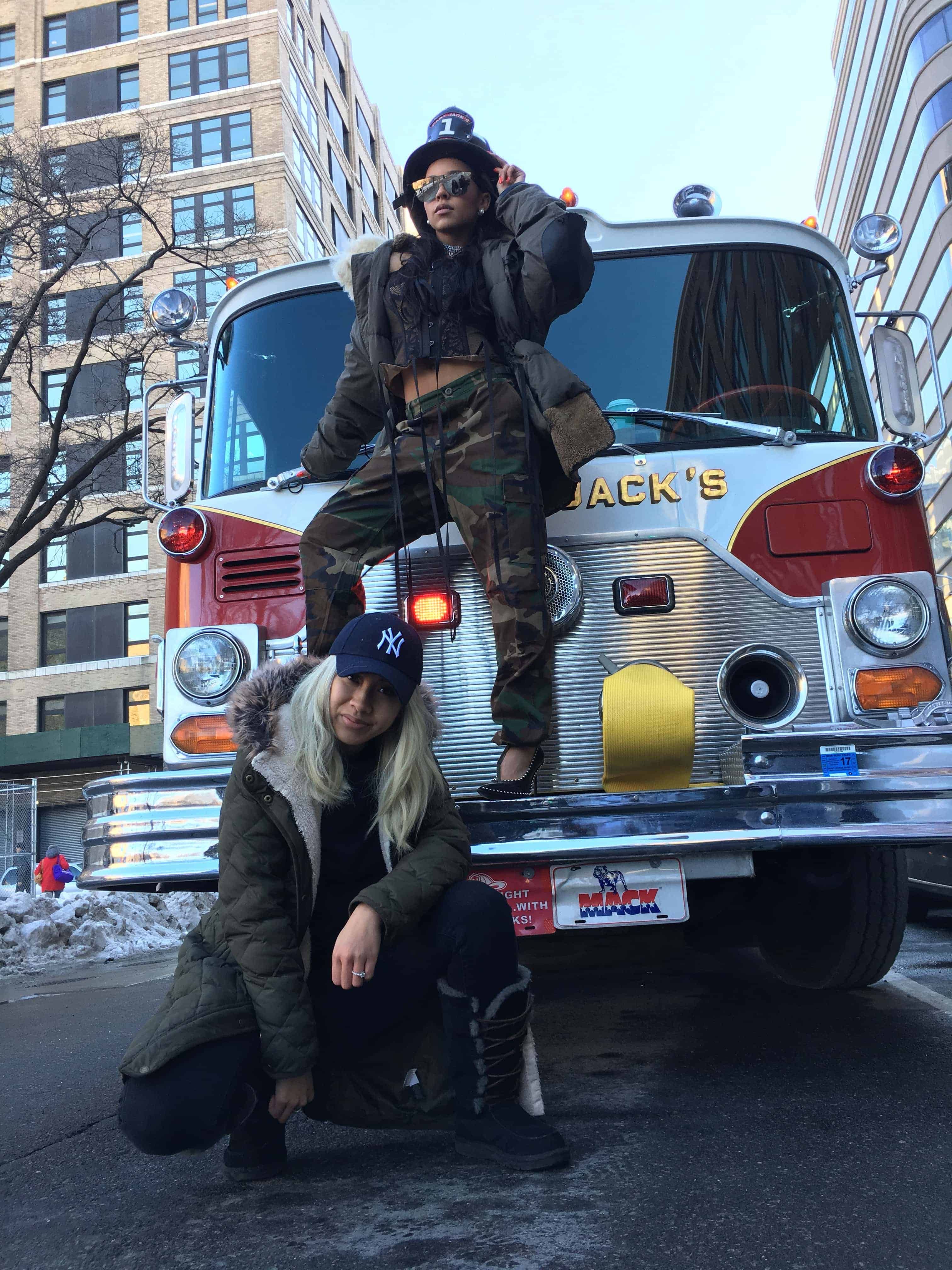 Tinashe Brings The Firefighters To Hot 97 For A Surprise Flash Mob [VIDEO]