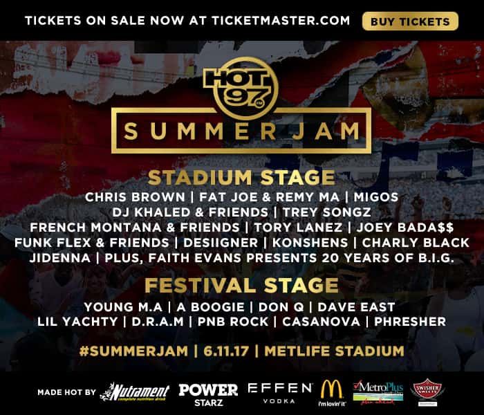 EVENT | HOT 97 Summer Jam - The Biggest Concert in Hip Hop Goes Down this Sunday at MetLife Stadium