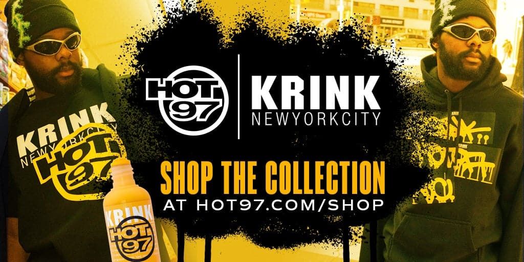 HOT 97 ANNOUNCES ARTISTIC COLLABORATION WITH KRINK NYC