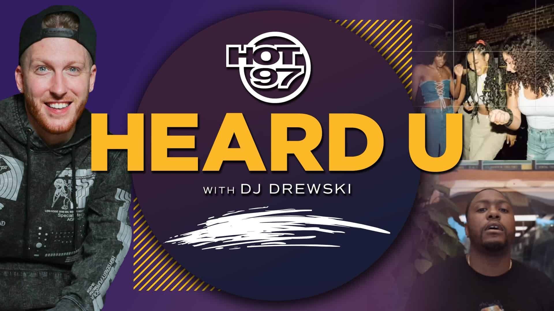 Drewski Reviews A 'God Did' Freestyle + Jersey Club Beat | Heard U