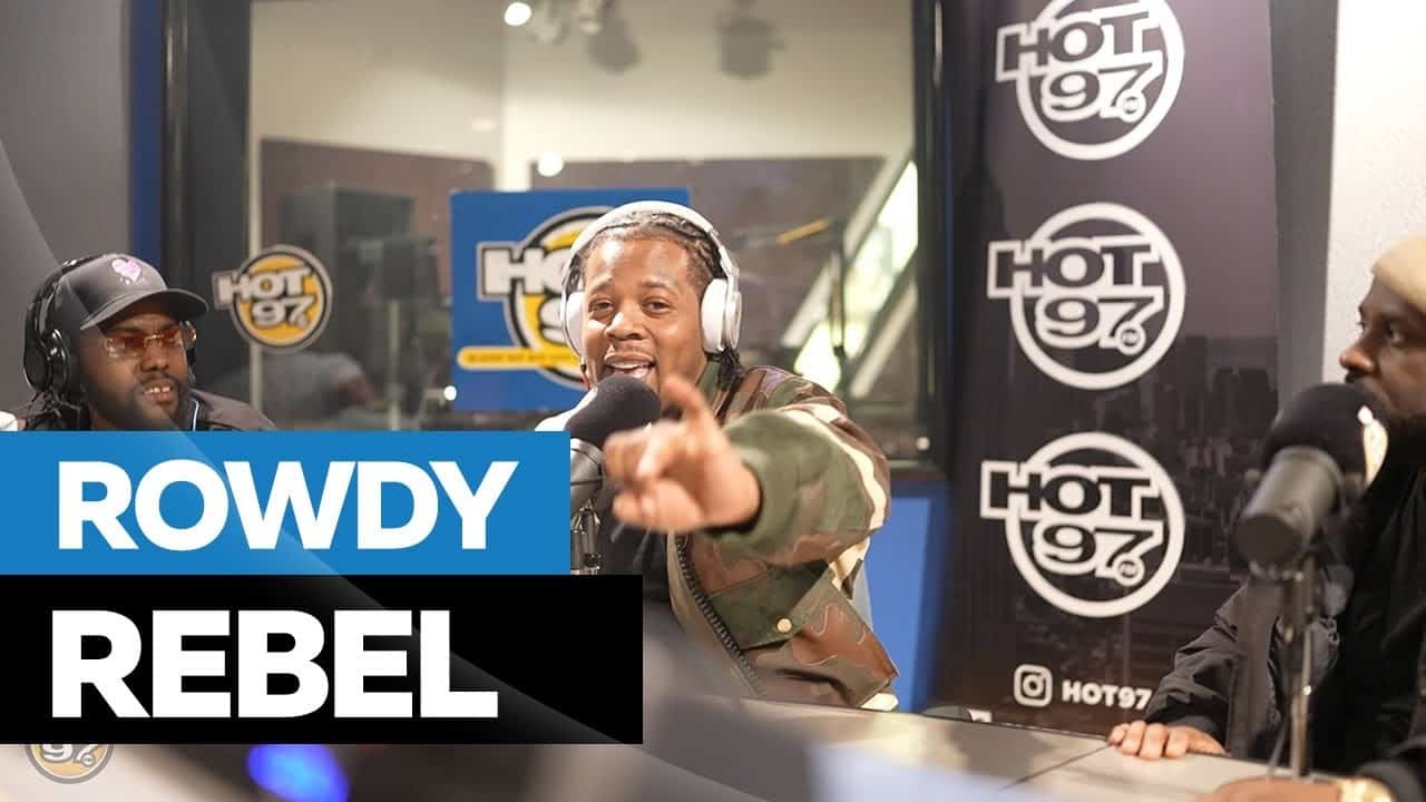 Rowdy Rebel Drops By Funk Flex For #Freestyle178