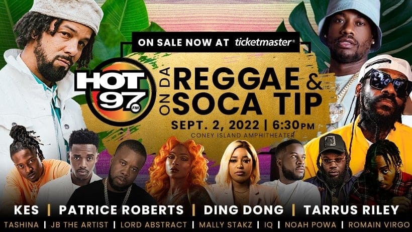 On Da Reggae & Soca Tip Goes Down Sept. 2nd!