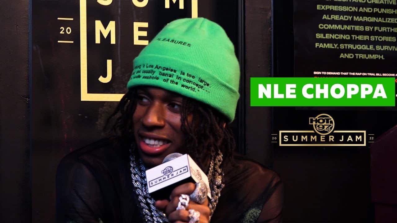 NLE Choppa On Performing In NYC, Fashion, + Helping Justin Bieber